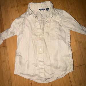 Janie and Jack Beige Top 2T